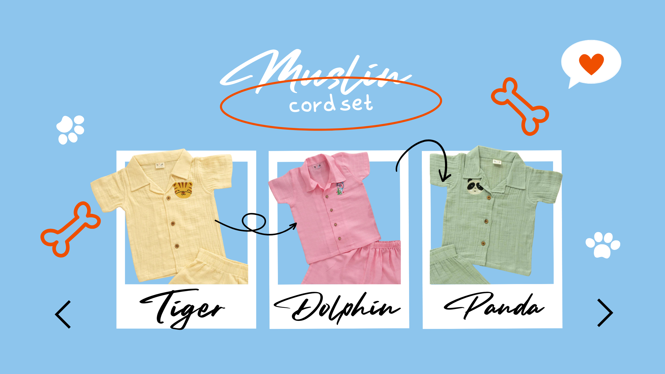 Beat the Summer Heat with Muslin Shirt and Shorts for Kids