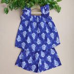 Girls Casual Top & Shorts Set – Premium Cotton Print