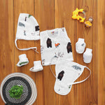 Charming Trio: Baby Jabla - Nappy and Capset in Fun Prints Boon Babies
