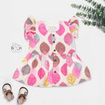 Baby Girls Hakoba Frill Frock – Soft Cotton Comfort