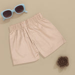 Boys Soft Cotton Plain Shorts Boon Babies