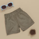 Durable Cotton Boys Solid Shorts Boon Babies