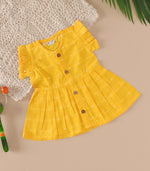 Bright Yellow South Cotton Frock – A Splash of Sunshine