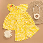 Lemon Check: Playful Gingham Co-Ord Set Boon Babies
