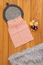 Peach Solid Baby Jabla – Soft and Sweet Boon Babies