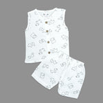Muslin Jabla & Shorts Set JH114A