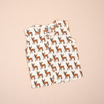 Charming Deer Print Jaipur Cotton Jabla for Babies