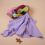 Dreamy Lavender Muslin Baby Swaddle – Super Soft & Cozy