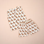 Jaipur Cotton Baby Jabla with Shorts - Reindeer