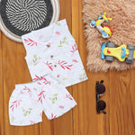 Playful Prints Muslin Jabla and Shorts Set – Perfect for Little Ones