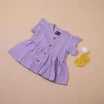 Soft Muslin Baby Frock – Gentle & Breathable Fabric for Newborns Boon Babies