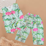 Lotus Garden Printed Girls Co-Ord Set Boon Babies