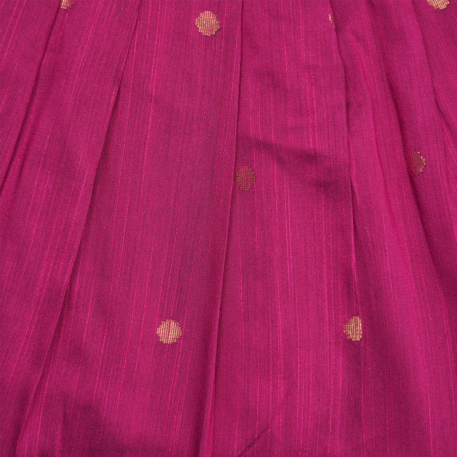 Girls leaf printed ethnic top and magenta pleated skirt set by Boon Babies, featuring a leaf print top and vibrant skirt.