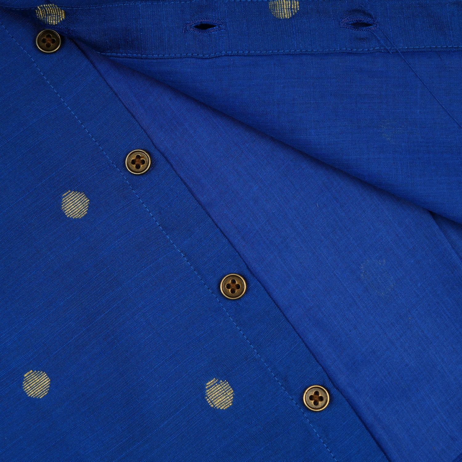 Premium Raw Silk Festive Wear – Royal Blue