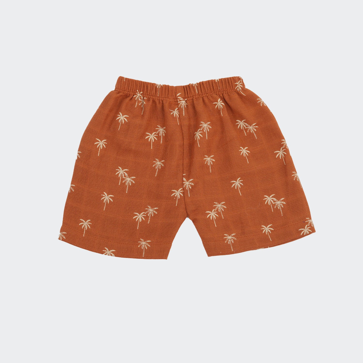 Crinkled Muslin Jabla & Shorts Set for Babies