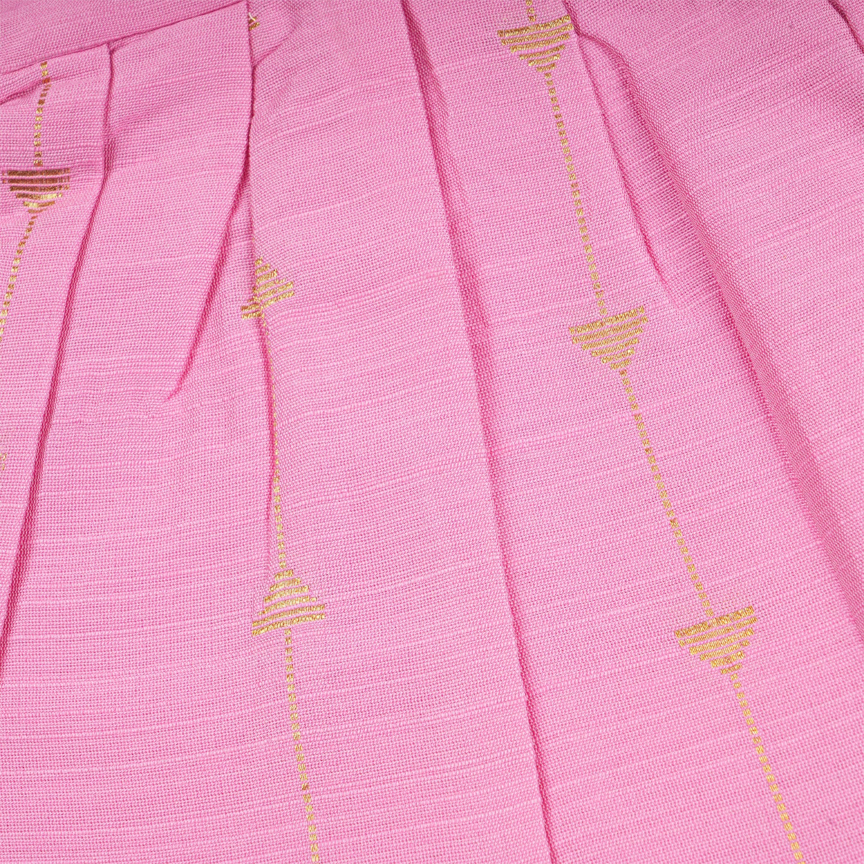 Pink ethnic sleeveless frock for baby girls by Boon Babies, featuring traditional design and comfortable fabric.