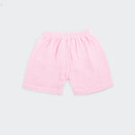 Breathable crinkled muslin jabla and shorts set for babies aged 3–18 months. Soft, lightweight daily wear made in Coimbatore.