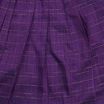 Girls abstract printed ethnic top and purple pleated skirt set by Boon Babies, featuring colorful patterns and stylish design.