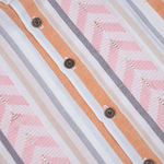 Soft cotton shirt and shorts co-ord set for boys with a straight collar and breathable comfort—perfect for summer casual and outdoor wear.