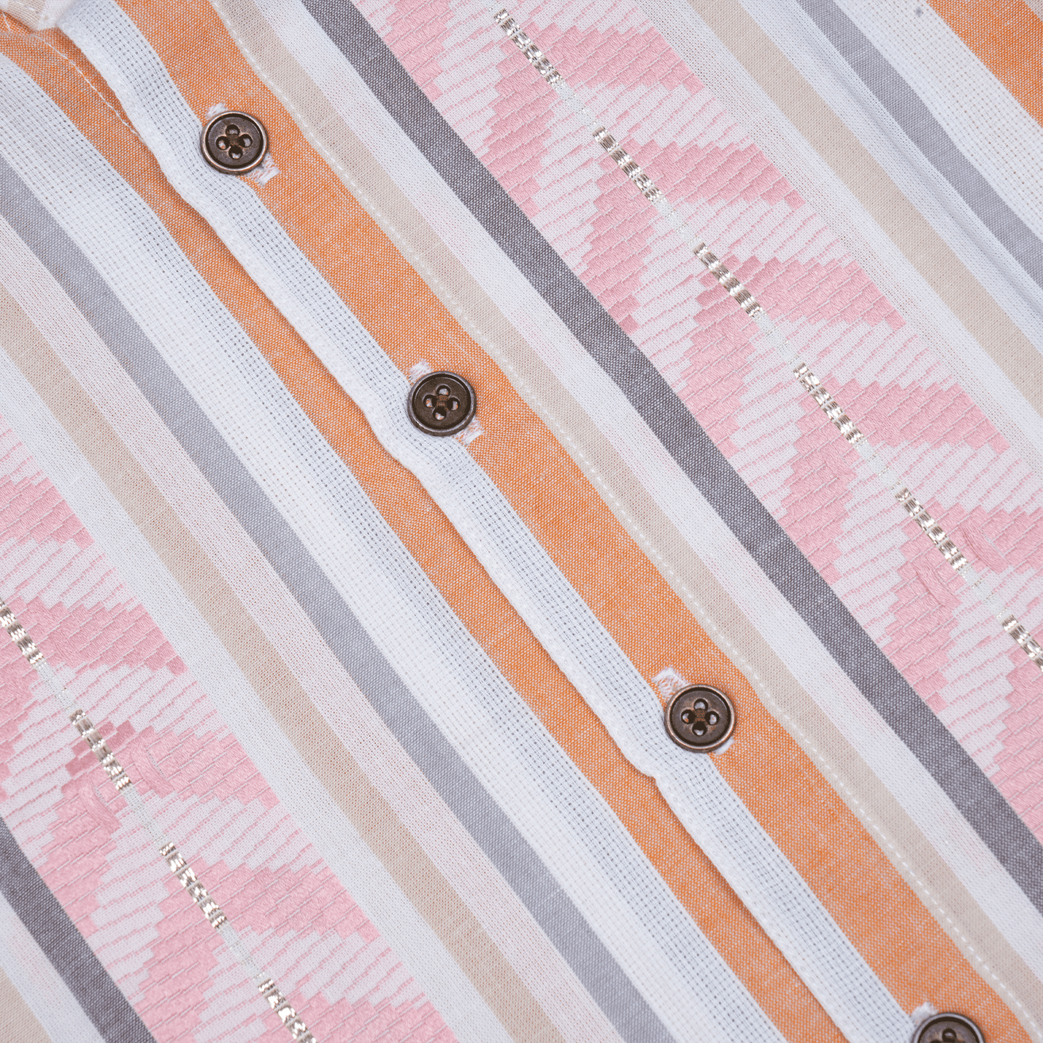 Soft cotton shirt and shorts co-ord set for boys with a straight collar and breathable comfort—perfect for summer casual and outdoor wear.