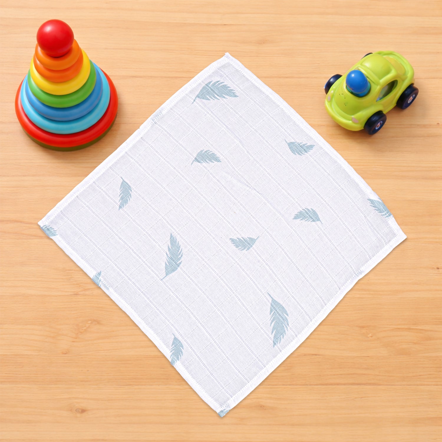 Muslin Baby Wipes | Reusable | Soft Printed Baby Care Cloth | Assorted Colour