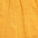 Girls floral printed ethnic top and mustard pleated skirt set by Boon Babies, featuring colorful floral patterns and stylish pleats.