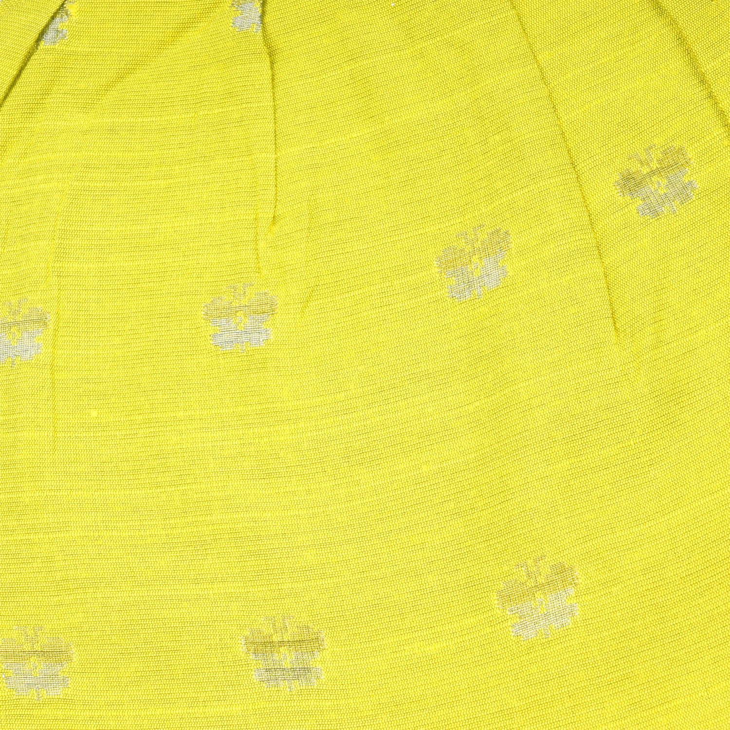 Premium Ethnic Sleeveless Frock for Baby Girls - Lime Green