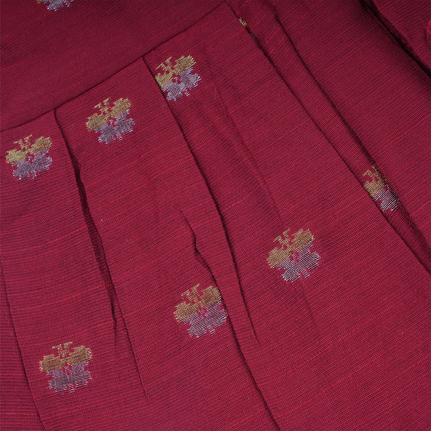 Premium Ethnic Sleeveless Frock for Baby Girls - Maroon
