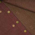 Yellow raw silk ethnic shirt and matching dhoti for festive wear, by Boon Babies, displayed on a hanger.