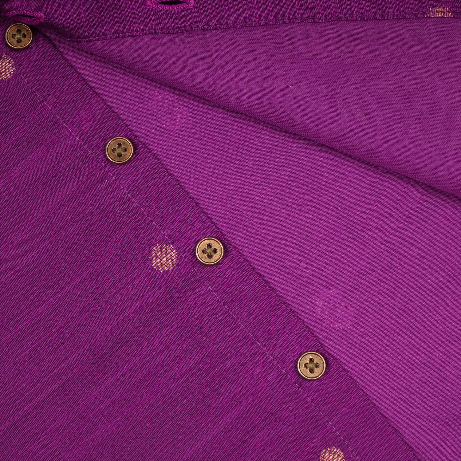 Boys purple silk butta shirt and dhoti set by Booon Babies, traditional festive ethnic wear for boys, with intricate silk detailing.