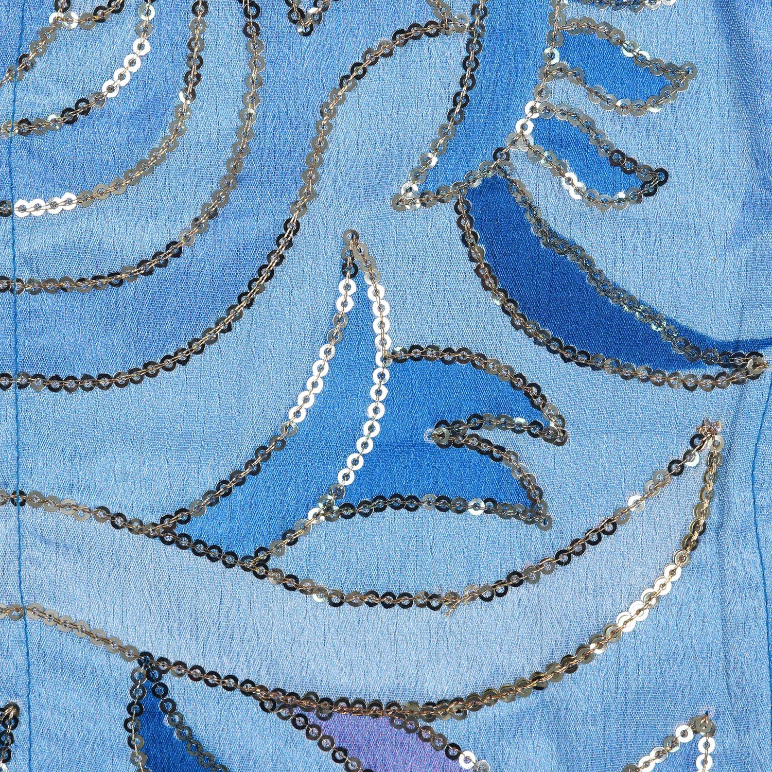 Royal Blue Silk Panel Shirt with Cream Pattu Dhoti – Festive Ethnic Wear for Boys