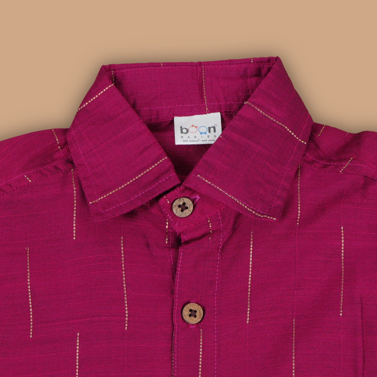 Charming in Maroon - Silk Shirt for Every Occasion