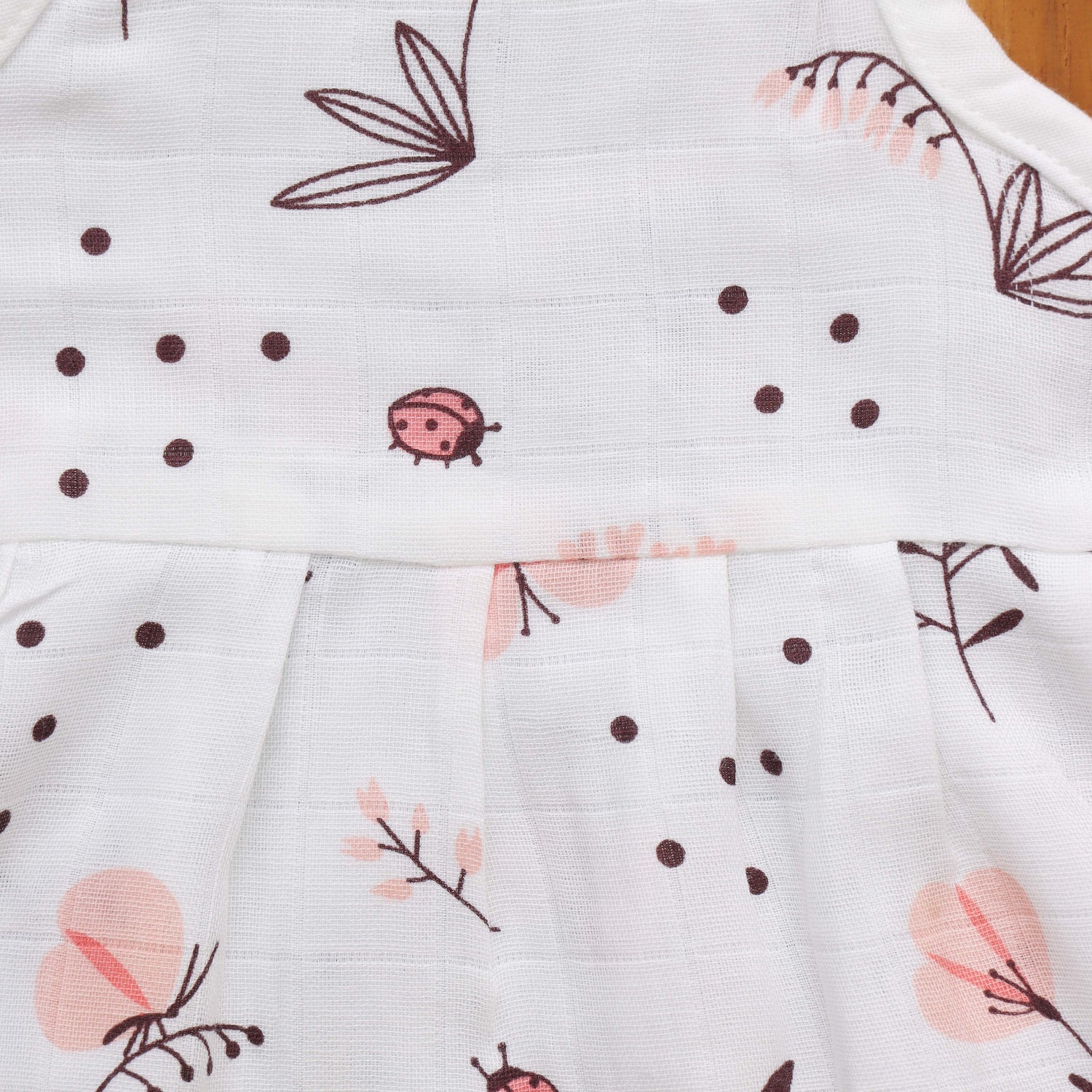 Dazzling Dots: Beautiful Baby Frock with Fun Prints