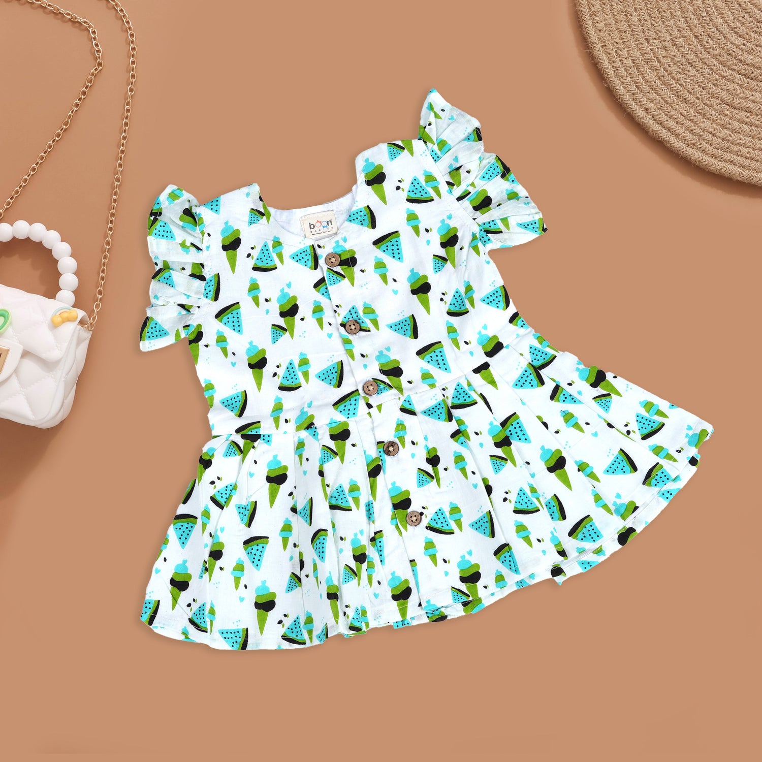 Ice Cream Wonderland Summer Dress