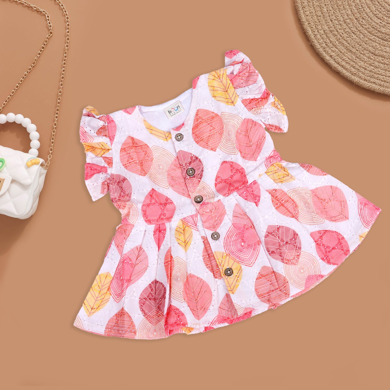 Nature-Inspired Baby Dress for Everyday Style