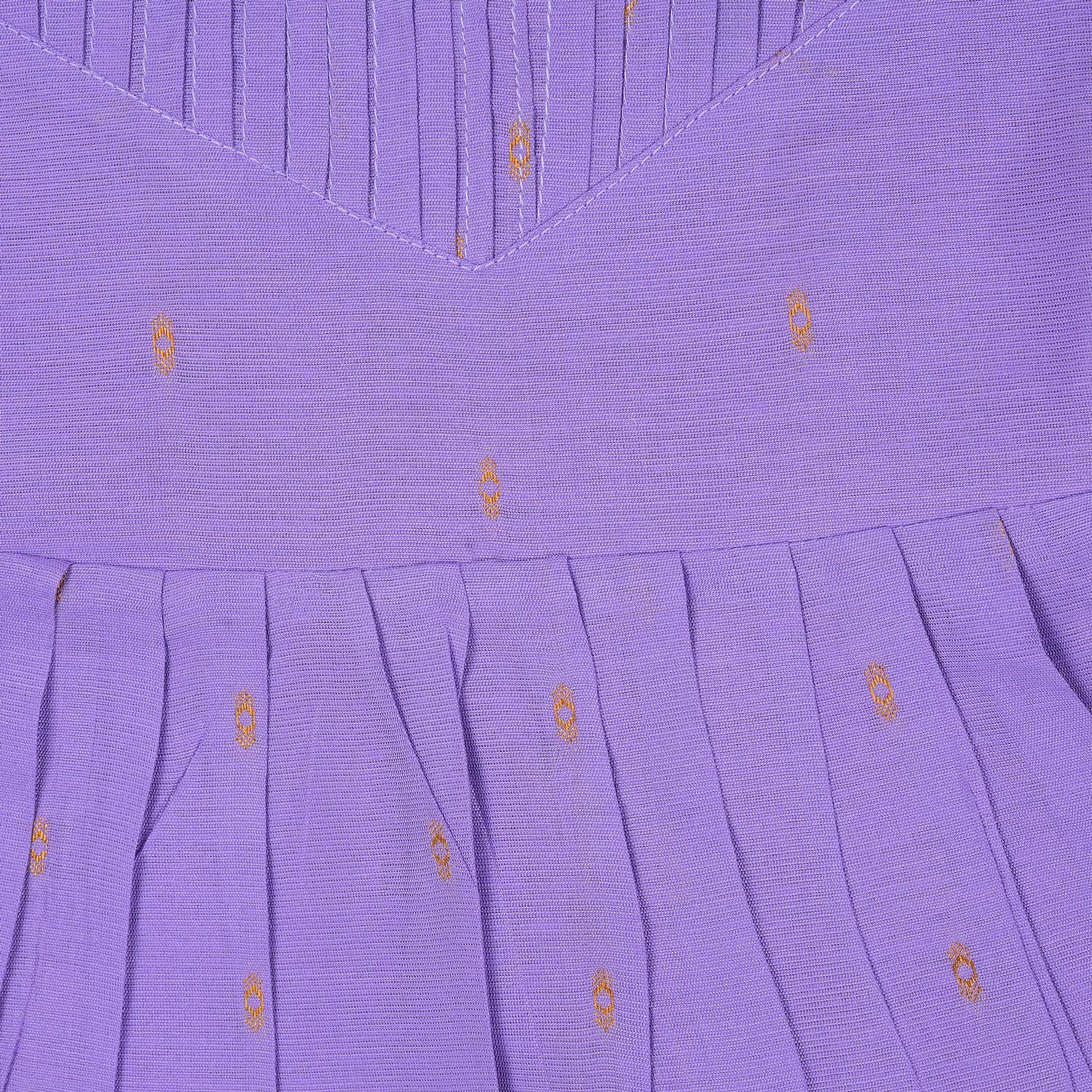 Baby Silk Knot Frock – Premium Diamond-Design Elegant Wear