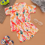 Boon Babies Creative Canvas Boys Colorful Splatter Paint Shirt Shorts