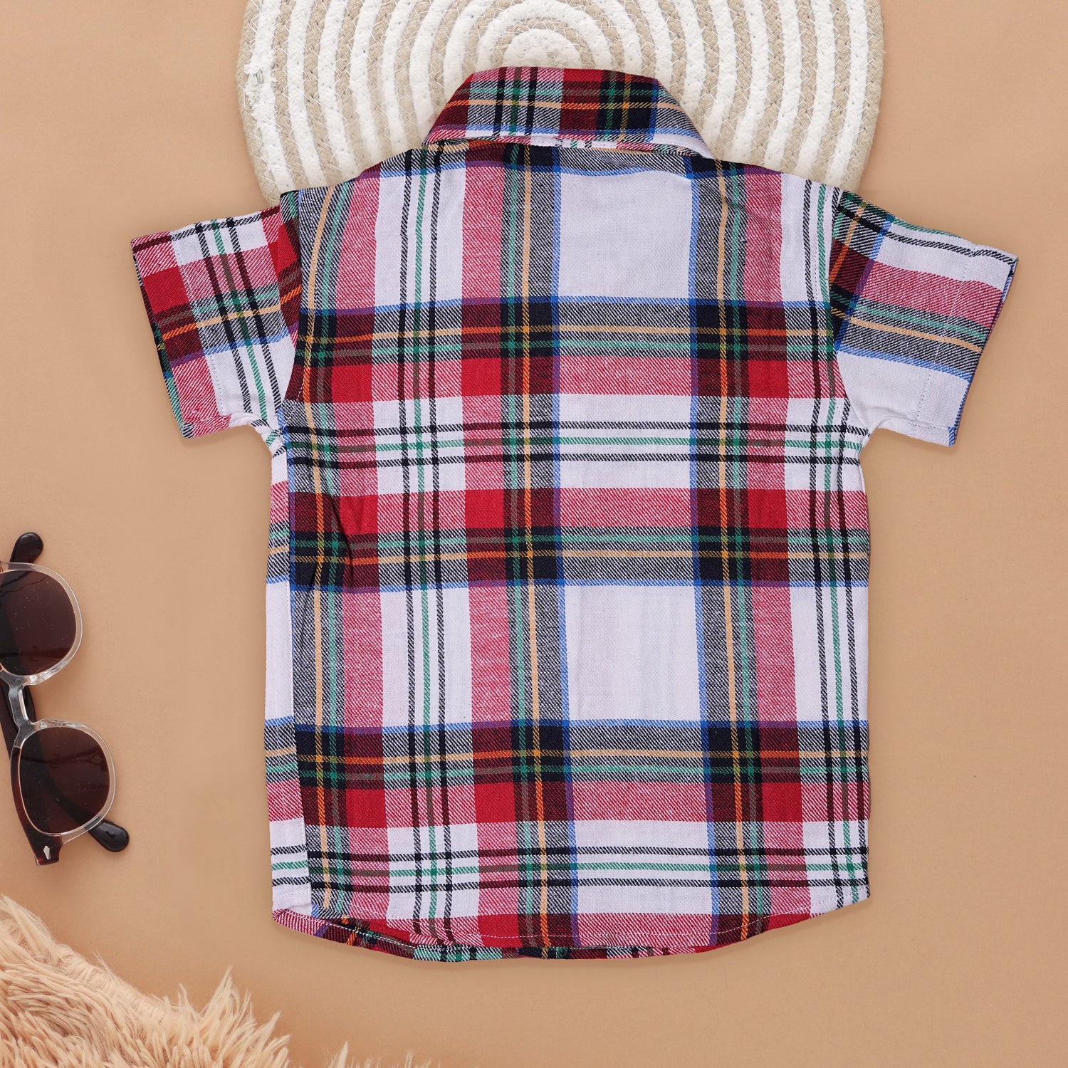 Charming Boys Check Shirt for Casual Outings