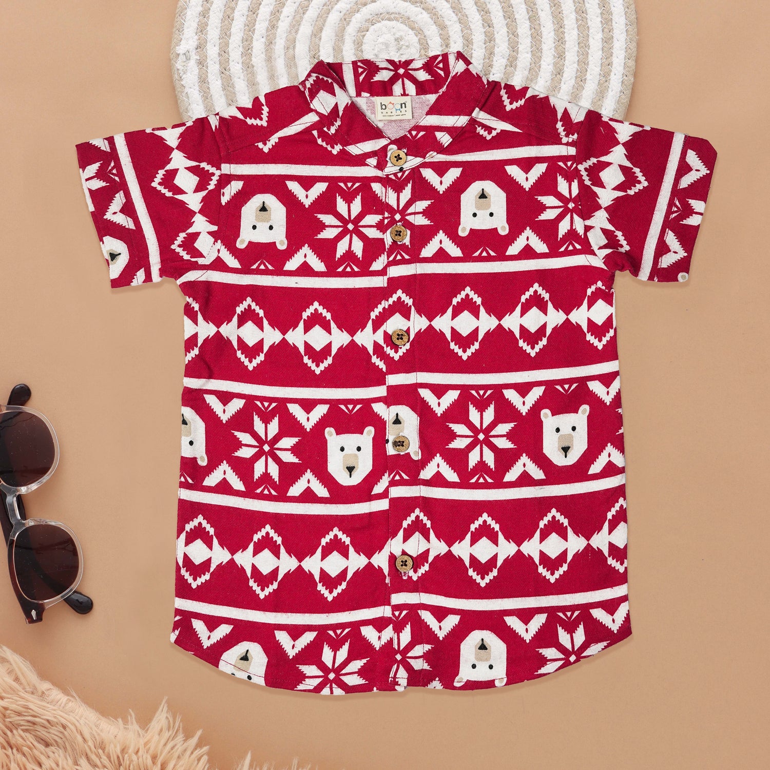 Boys Polar Wonderland Shirt - Holiday Fun