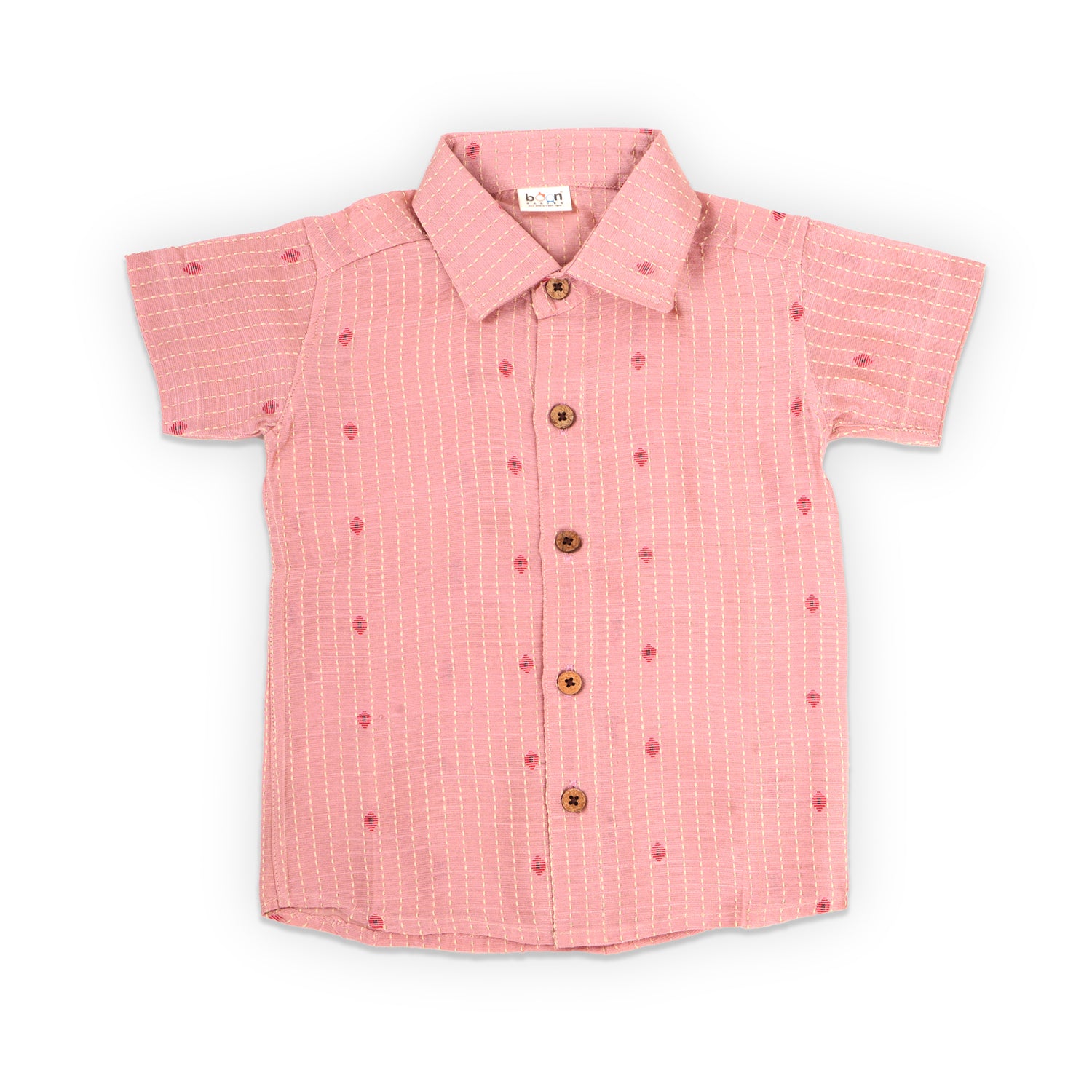 Elegant Boys South Cotton Shirt With Shorts