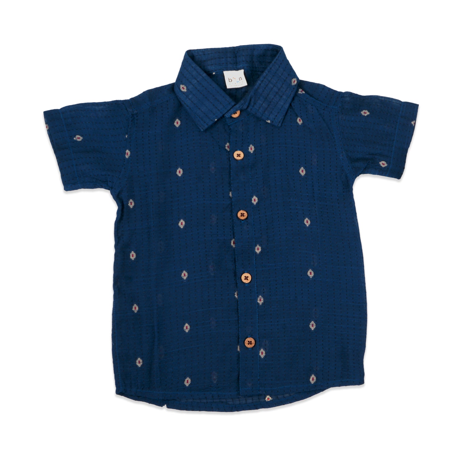 Elegant Boys South Cotton Shirt With Shorts