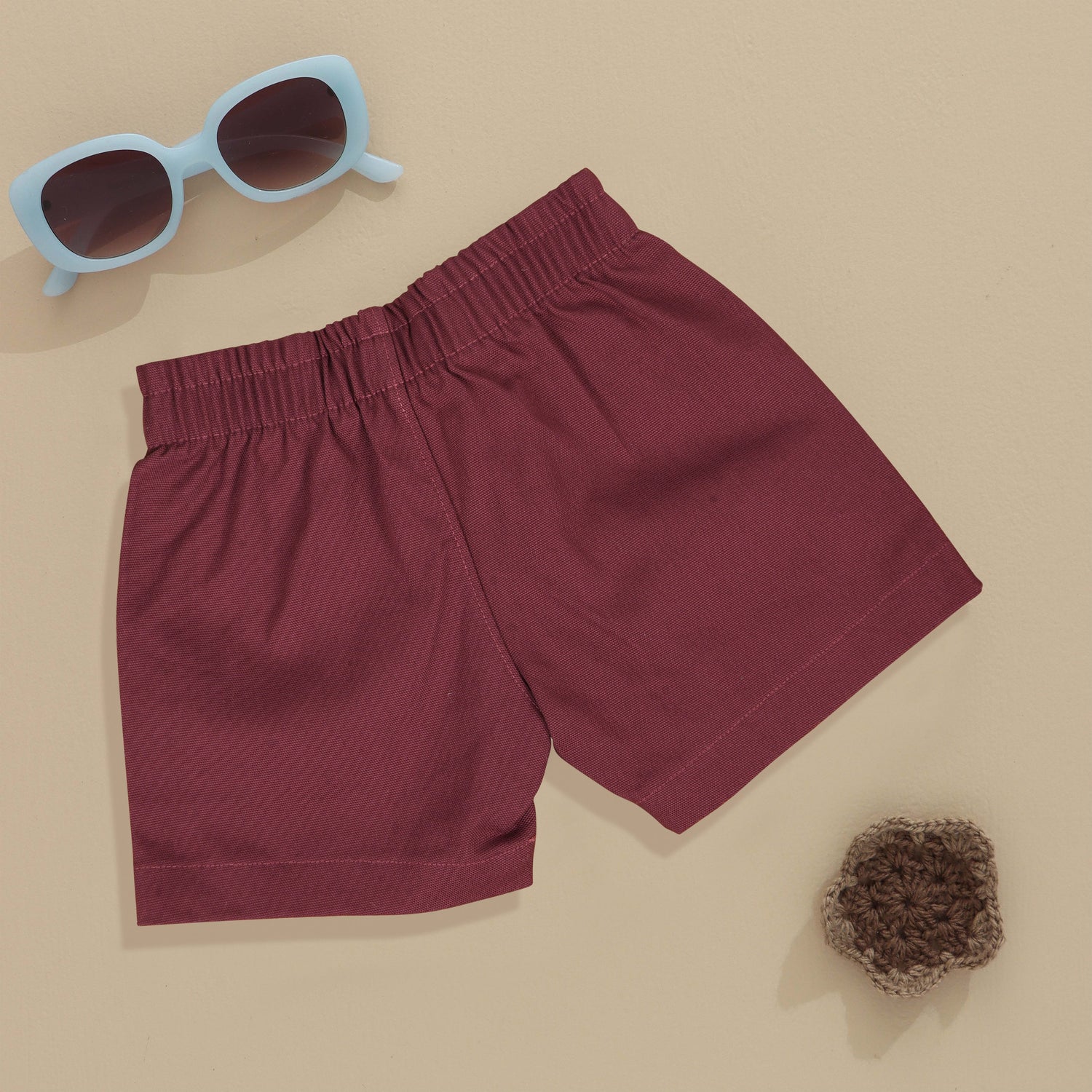 Classic Boys Cotton Solid Shorts