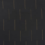 Black silk shirt for boys with vertical golden thread lines – Boon Babies ethnic festive wear for kids aged 12 months to 5 years.