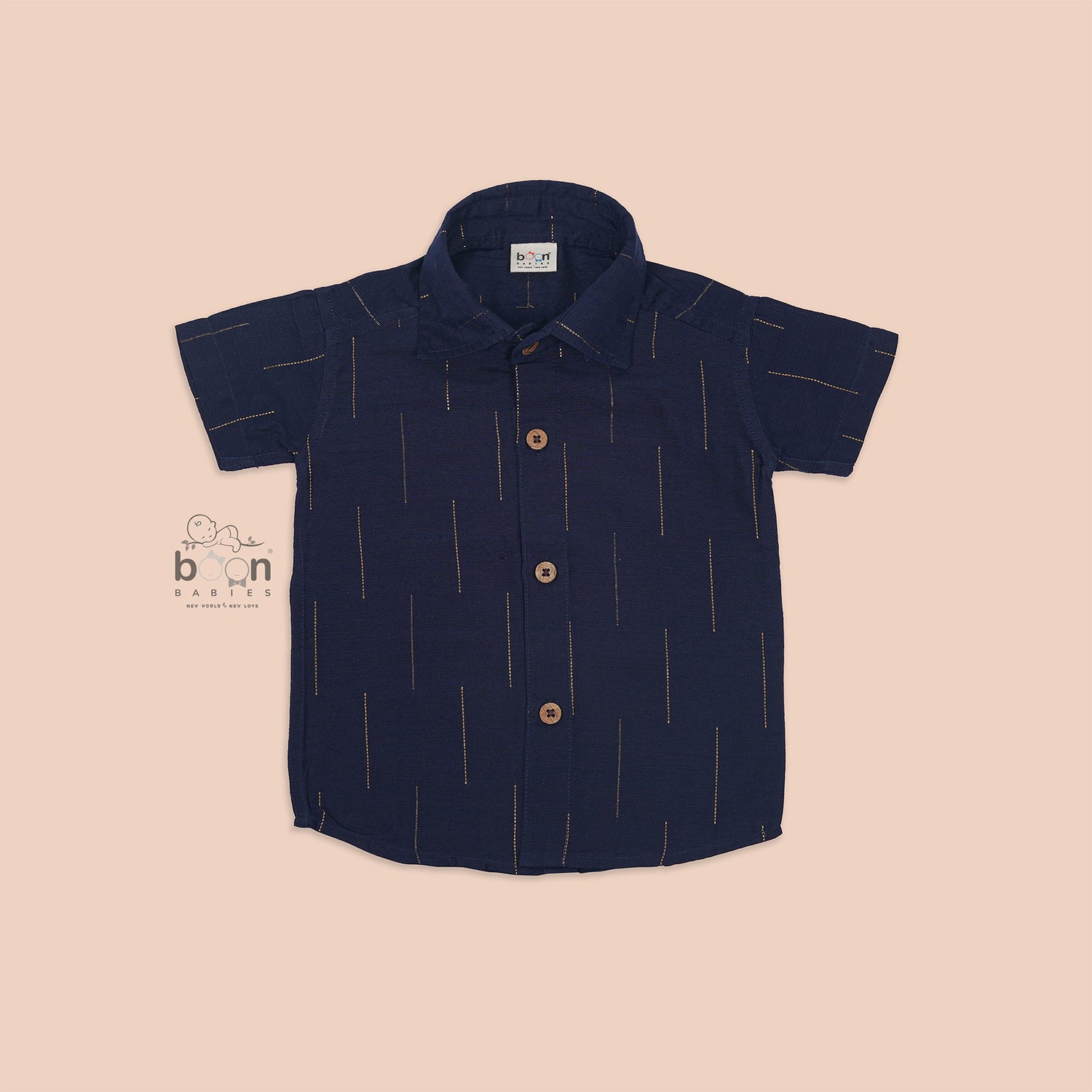 Royal Indigo Silk Boys Ethnic Shirt & Dhoti Set – Traditional & Elegant