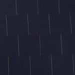 Boys ethnic shirt in navy blue silk with golden thread detailing and wooden buttons – traditional festive wear by Boon Babies for ages 12 months to 5 years.