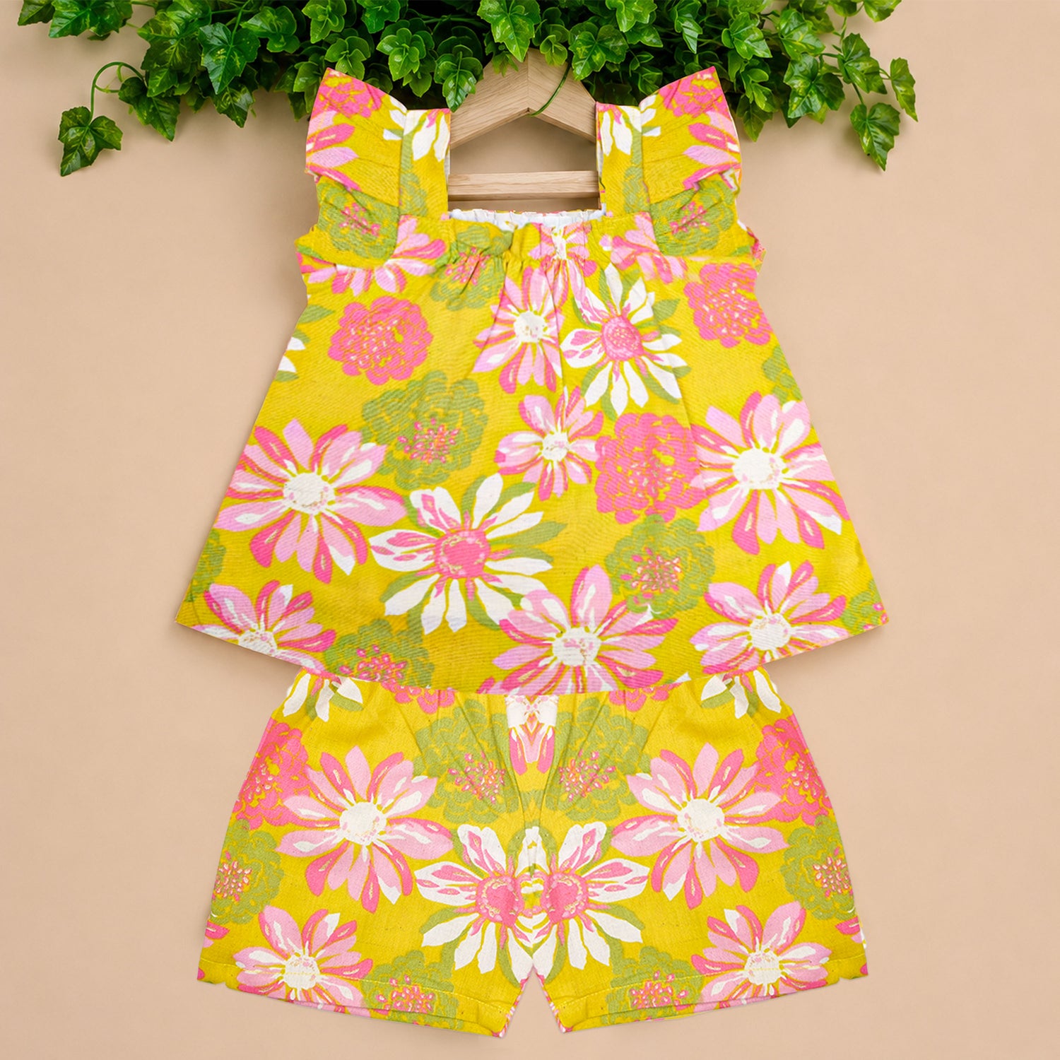 Girls Bloom Cotton Co-ord Set