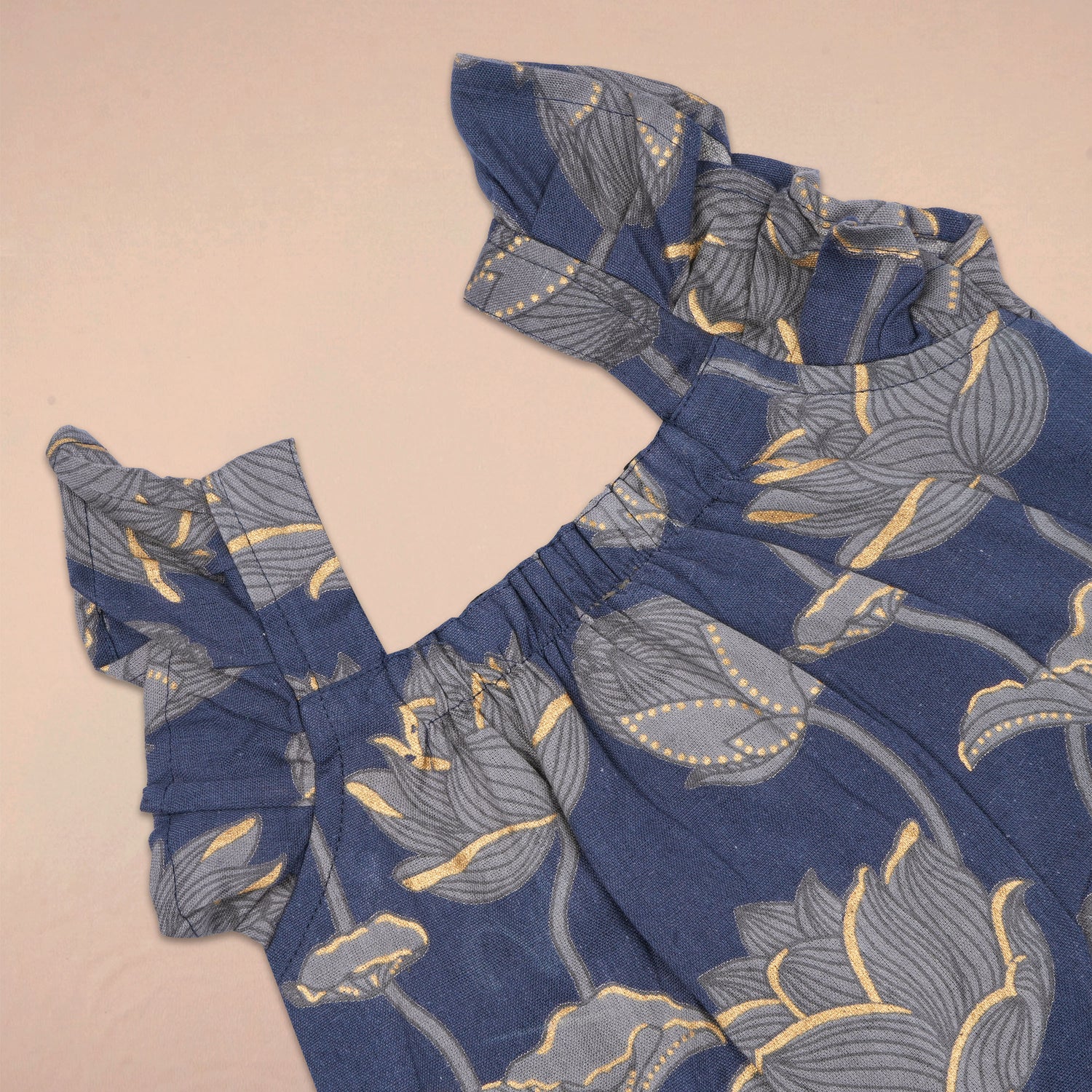 Girls Lotus Cotton Co-ord Set