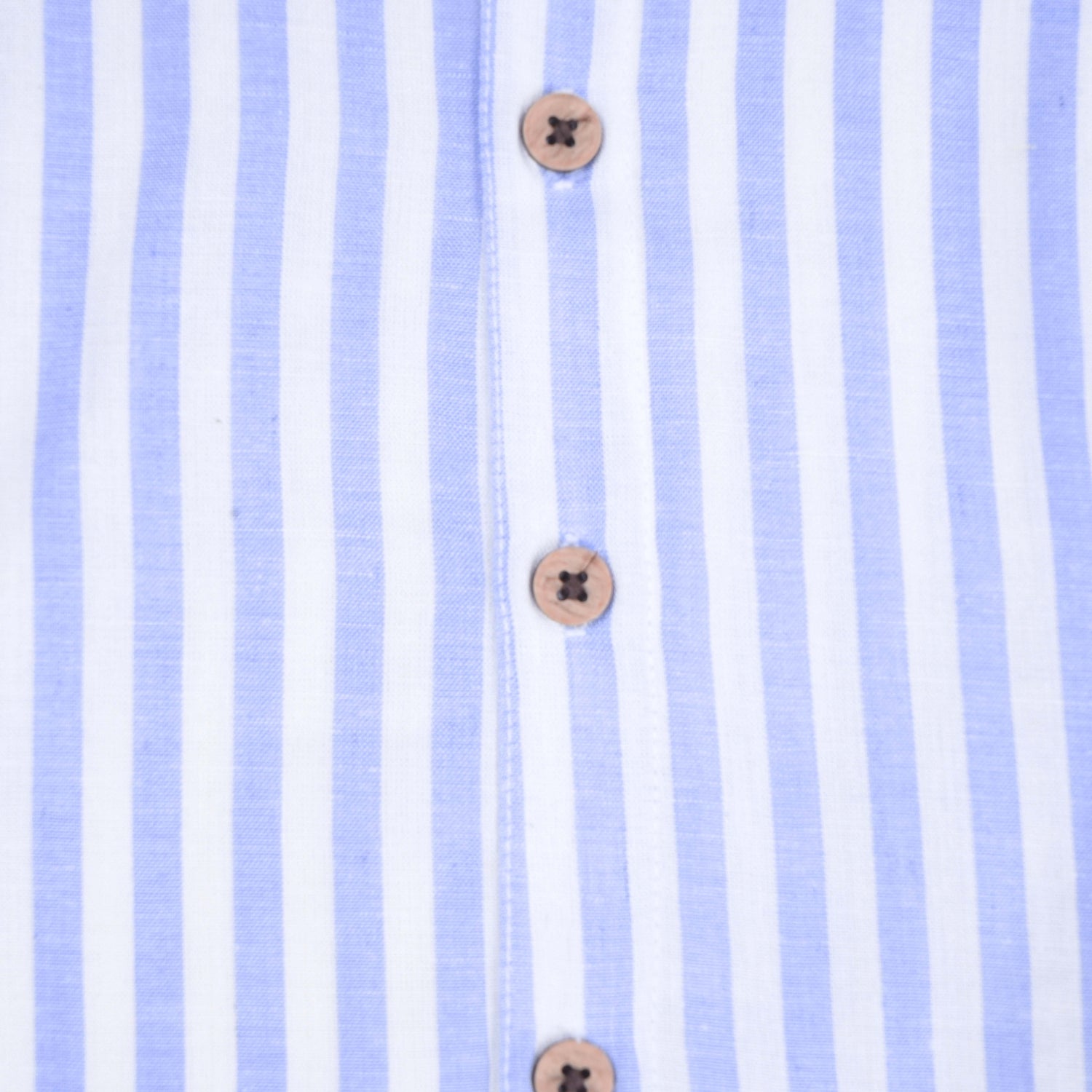 Boys Sky Blue Striped Cotton Co-ord Set 6 Months–3 Years