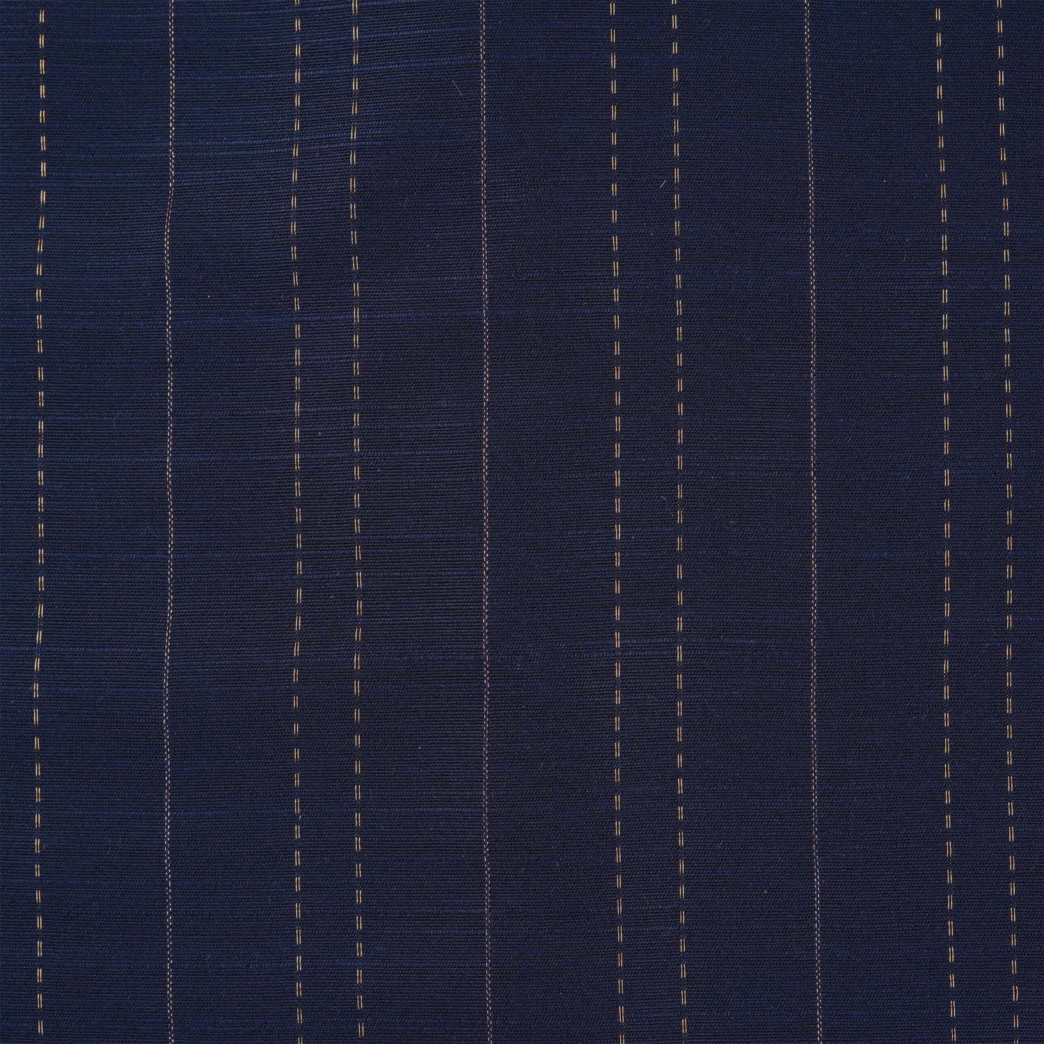 Navy blue silk ethnic shirt for boys aged 12 months to 5 years, with button front and traditional vertical weave – from Boon Babies festive babywear collection.
