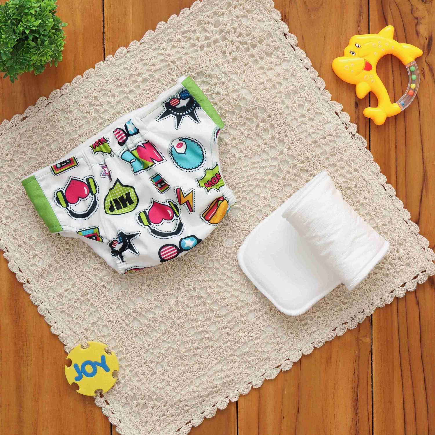 Enchanting Cloth Diapers for Newborns - Reusable and Chic